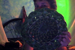 inside view of narrow-brim hat